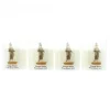 Palais du Rosaire Lot de 4 bougies veileeuses de la Vierge Noire 6cm 20h^ Bougie Votive