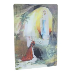 Palais du Rosaire Lot de 2 cartes postales bidimensionnelles de l'Apparition de Lourdes^ Carte Postale De Lourdes