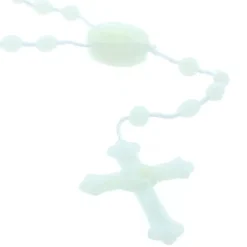 Palais du Rosaire Lot de 100 chapelets lumineux en plastique^Enfant Chapelet Pour Enfant | Chapelet Lumineux