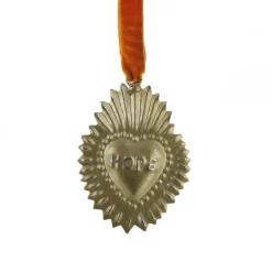 Palais du Rosaire Lot de 3 Ex-voto à suspendre - Love, hope, joy - 8 cm^ Ex-Voto | Cadre Religieux