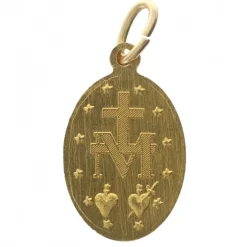 Palais du Rosaire Lot de 50 Médailles Miraculeuses Dorées^ Communion | Médaille Et Croix Métal
