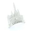 Palais du Rosaire Magnet Basilique de Lourdes en métal^ Magnet
