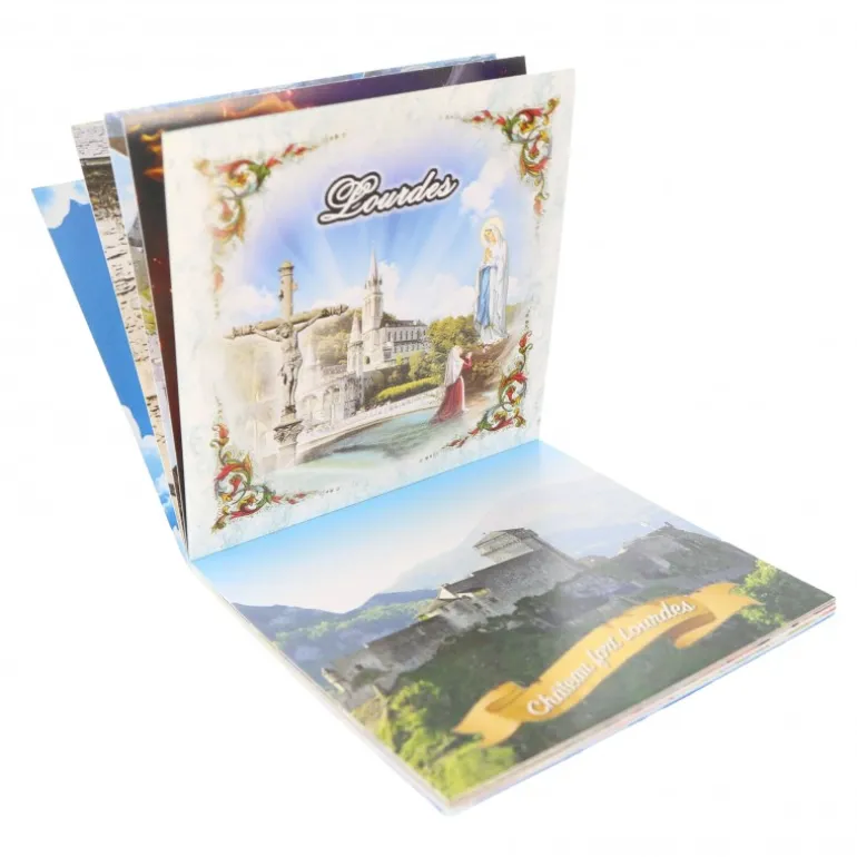 Palais du Rosaire Magnet calendrier avec Images de Lourdes^ Magnet