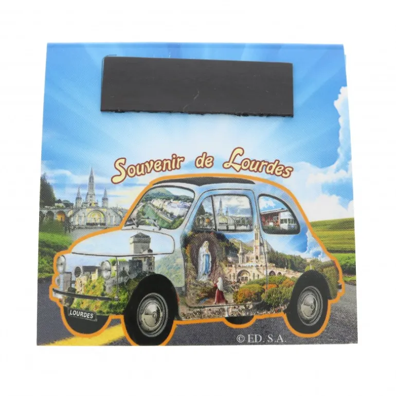 Palais du Rosaire Magnet calendrier avec Images de Lourdes^ Magnet