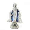 Palais du Rosaire Magnet de l'Apparition avec fond bleu émaillé^ Magnet