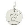 Palais du Rosaire Médaille d'Ange en argent 10 mm^ Médaille Et Croix Argent