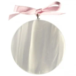 Palais du Rosaire Médaille de berceau rose de l'Ange gardien protecteur^ Baptême | Médaille De Berceau