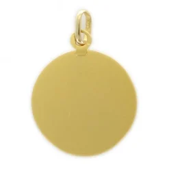 Palais du Rosaire Médaille de la Vierge Couronnée en or 18 carats de 20 mm^ Médaille Et Croix Or | Médaille De La Vierge