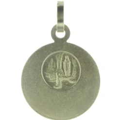 Palais du Rosaire Médaille de la Vierge Marie en métal doré^ Médaille De La Vierge | Médaille Et Croix Métal