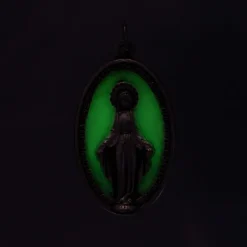 Palais du Rosaire Médaille de la Vierge Miraculeuse lumineuse en métal 4cm^ Médaille Miraculeuse | Médaille Et Croix Métal