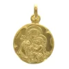 Palais du Rosaire Médaille de Saint Joseph en plaqué or 18mm avec Gravure Personnalisée^ Médaille De Saint | Médaille Et Croix Plaqué Or