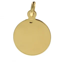 Palais du Rosaire Médaille de Saint Joseph en plaqué or 18mm avec Gravure Personnalisée^ Médaille De Saint | Médaille Et Croix Plaqué Or
