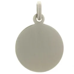 Palais du Rosaire Médaille de Saint Michel en métal argenté 18mm^ Médaille Et Croix Métal