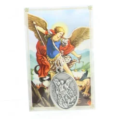 Palais du Rosaire Médaille de Saint Michel en métal^ Médaille Et Croix Métal