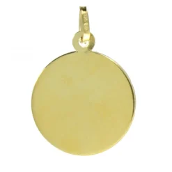 Palais du Rosaire Médaille de Saint Michel en Or 9 carats 16mm^ Profession | Communion