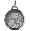 Palais du Rosaire Médaille de Sainte Rita argentée^ Médaille De Saint | Médaille Et Croix Métal