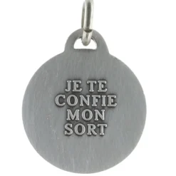 Palais du Rosaire Médaille de Sainte Rita argentée^ Médaille De Saint | Médaille Et Croix Métal