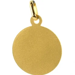Palais du Rosaire Médaille de Sainte Rita Plaqué Or de 18mm^ Médaille De Saint | Médaille Et Croix Plaqué Or