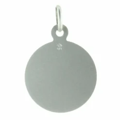 Palais du Rosaire Médaille du Sacré Coeur de Jésus en Argent^ Médaille Et Croix Argent