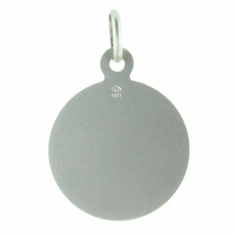 Palais du Rosaire Médaille du Sacré Coeur de Jésus en Argent^ Médaille Et Croix Argent