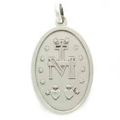 Palais du Rosaire Médaille Miraculeuse en argent 33mm 11g^ Médaille Miraculeuse | Médaille Et Croix Argent