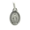 Palais du Rosaire Médaille Miraculeuse ovale en argent 10mm^ Médaille Miraculeuse | Médaille Et Croix Argent