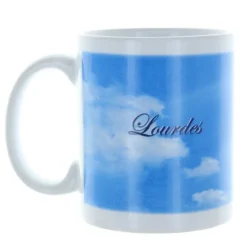 Palais du Rosaire Mug Apparition de Lourdes en boîte décorée^ Vaisselle De Lourdes