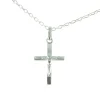 Palais du Rosaire Parure Argent, Chaine et Croix du Christ 20mm^ Collier En Argent