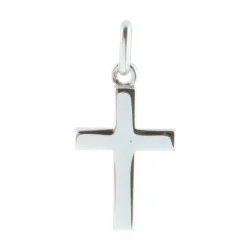 Palais du Rosaire Pendentif croix Argent classique^ Croix En Pendentif | Médaille Et Croix Argent