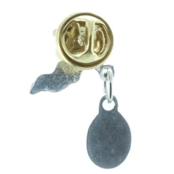 Palais du Rosaire Pin's Ange et médaille Apparition de Lourdes^ Pin'S
