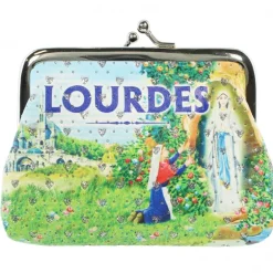 Palais du Rosaire Porte monnaie de l'Apparition de Lourdes^ Porte-Monnaie