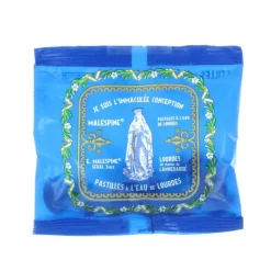 Palais du Rosaire Sachet de pastilles menthe à l'eau de Lourdes 40g^ Pastille Menthe À L'Eau De Lourdes