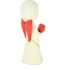 Palais du Rosaire Statue Ange en résine patinée 10cm^ Statue Ange