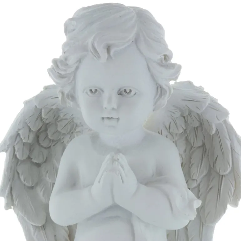 Palais du Rosaire Statue Ange priant à genoux 14cm^ Décoration De Noël | Statue Ange