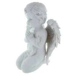 Palais du Rosaire Statue Ange priant à genoux 14cm^ Décoration De Noël | Statue Ange