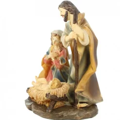 Palais du Rosaire Statue de la Sainte Famille en résine style classique^ Crèche | Statue De La Sainte Famille