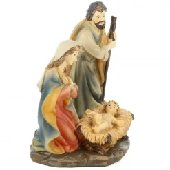 Palais du Rosaire Statue de la Sainte Famille en résine style classique^ Crèche | Statue De La Sainte Famille