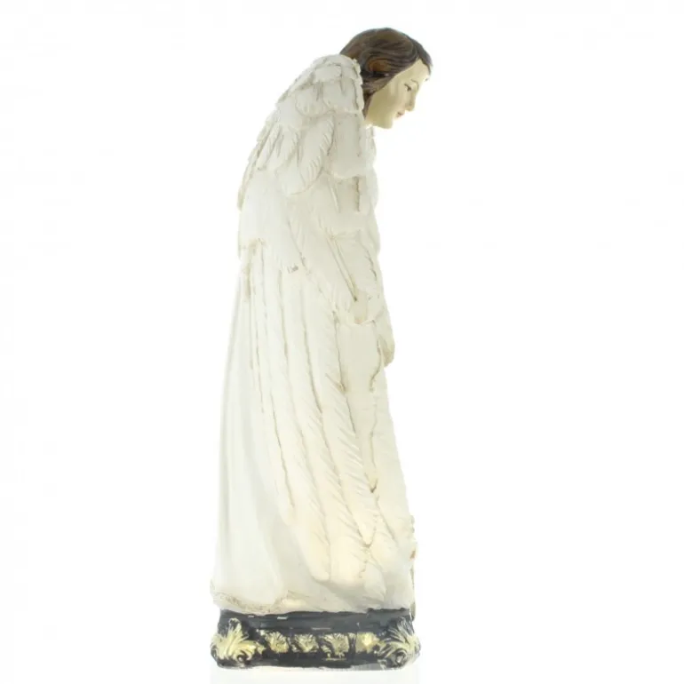 Palais du Rosaire Statue de la Sainte Famille dans un Ange de 20cm en résine^ Statue De La Sainte Famille | Statue Ange