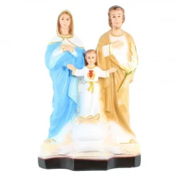 Palais du Rosaire Statue de la Sainte Famille 30cm en résine^ Statue De La Sainte Famille