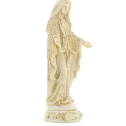 Palais du Rosaire Statue de la Vierge Miraculeuse en pierre et résine de 21cm^ Statue Vierge Miraculeuse