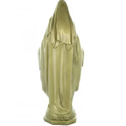 Palais du Rosaire Statue de la Vierge Miraculeuse de 43cm en résine imitation Bronze^ Statue Vierge Miraculeuse