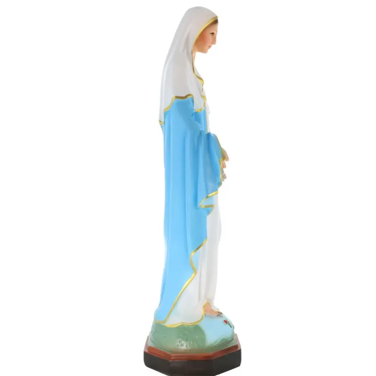 Palais du Rosaire Statue de la Vierge Miraculeuse en résine de 40cm^ Statue Vierge Miraculeuse