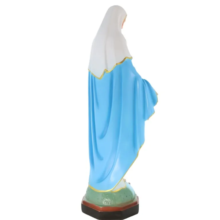 Palais du Rosaire Statue de la Vierge Miraculeuse en résine de 40cm^ Statue Vierge Miraculeuse