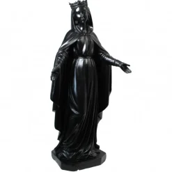Palais du Rosaire Statue de la Vierge Noire en résine 60cm^ Autres Statues De La Vierge
