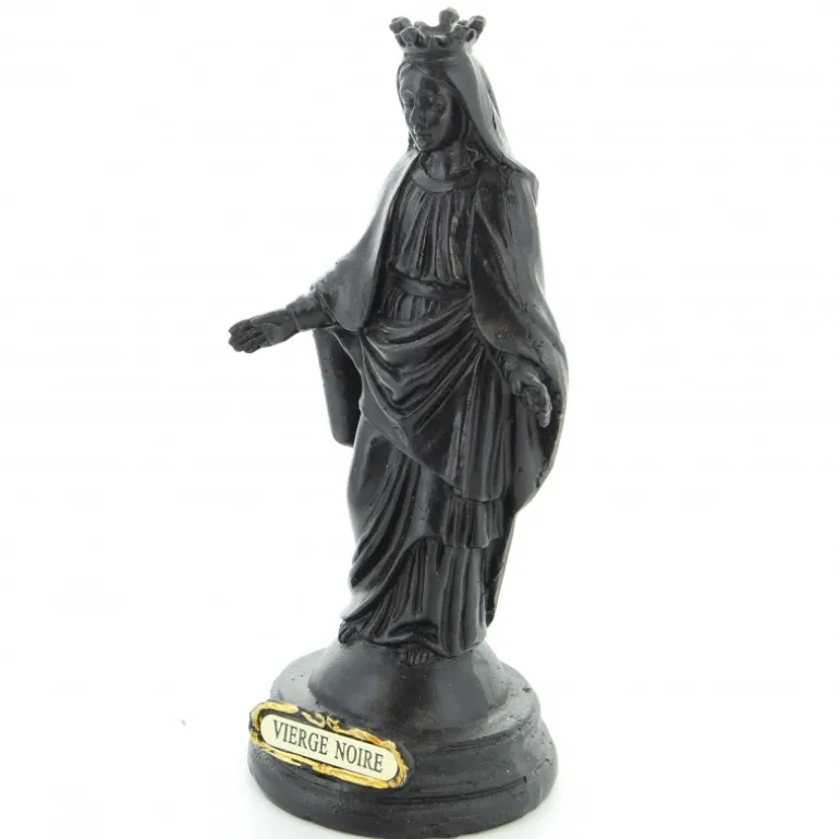 Palais du Rosaire Statue de la Vierge Noire de 12cm en résine^ Autres Statues De La Vierge