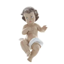 Palais du Rosaire Statue de l'enfant Jésus en résine colorée 21cm^Enfant Enfant Jésus