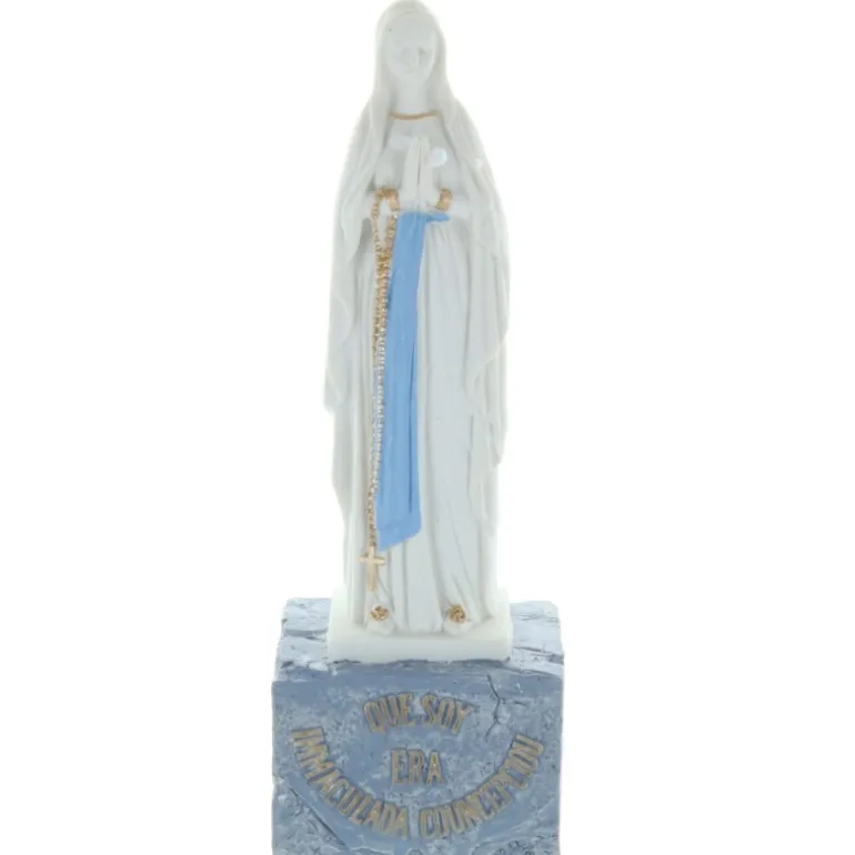 Palais du Rosaire Statue de l'Immaculée Conception de Lourdes 18cm^ Statue De Notre Dame De Lourdes