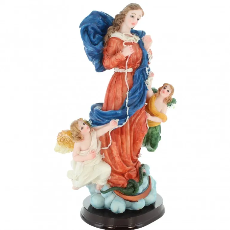 Palais du Rosaire Statue de Marie qui Défait les Noeuds en résine de 20cm^ Autres Statues De La Vierge