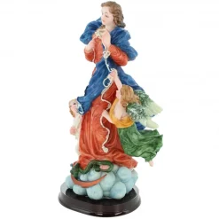 Palais du Rosaire Statue de Marie qui Défait les Noeuds en résine de 20cm^ Autres Statues De La Vierge
