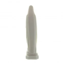 Palais du Rosaire Statue de Notre Dame de Lourdes en albâtre blanche 20 cm^ Statue De Notre Dame De Lourdes